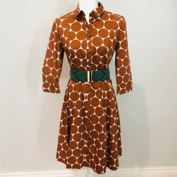 Boden Dresses & Skirts - Boden Polka Dot Shirt Dress